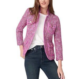 J. Crew Autumn Tweed Fitted Jacket Blazer